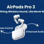 AirPods Pro 3 with adaptive noise control and enhanced audio drivers