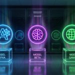 Three AI assistant concepts compared for proactive tasks, connected apps and productivity
