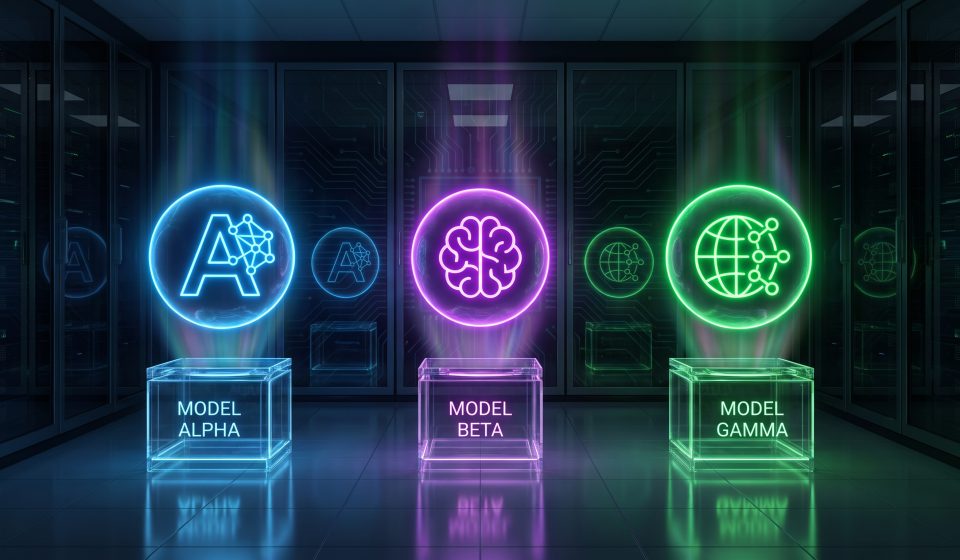 Three AI assistant concepts compared for proactive tasks, connected apps and productivity