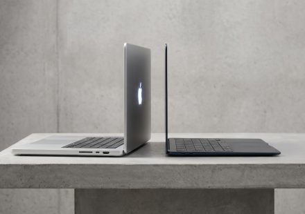 Apple MacBook Pro and MacBook Air laptops compared for work, study and creative projects