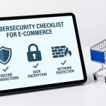 Ecommerce website security dashboard with PHP server and protected checkout